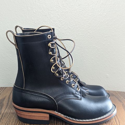 Nicks MTO in Horween Black Waxed Flesh