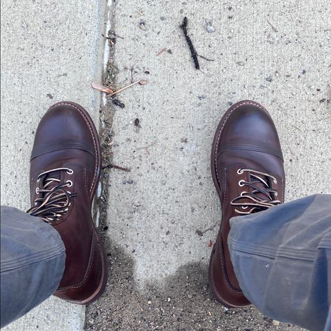 View photo of Red Wing Iron Ranger in S.B. Foot Amber Harness