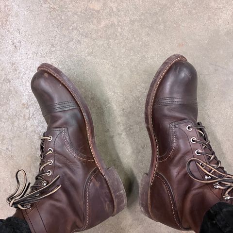 View photo of Red Wing Iron Ranger in S.B. Foot Amber Harness