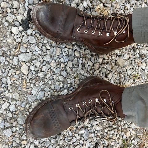 View photo of Red Wing Iron Ranger in S.B. Foot Amber Harness