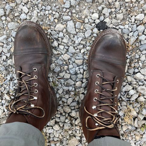 View photo of Red Wing Iron Ranger in S.B. Foot Amber Harness