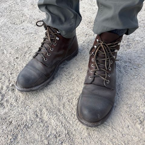 View photo of Red Wing Iron Ranger in S.B. Foot Amber Harness