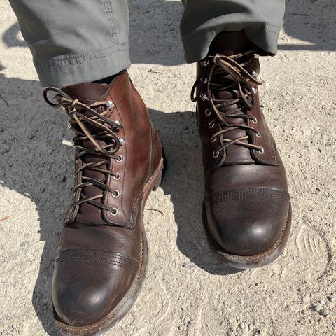 View photo of Red Wing Iron Ranger in S.B. Foot Amber Harness