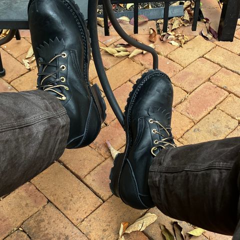 Frank's The Patriot in Seidel Black Oil Tan