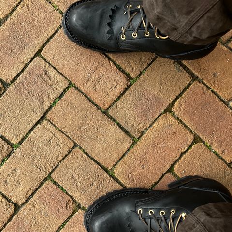 Frank's The Patriot in Seidel Black Oil Tan