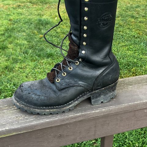 View photo of Frank's Boots The Patriot in Seidel Black Oil Tan