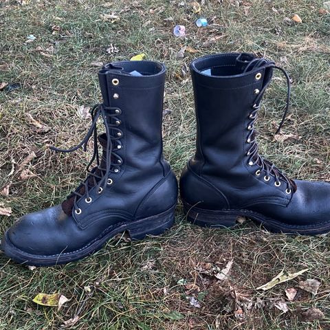 View photo of Frank's Boots The Patriot in Seidel Black Oil Tan