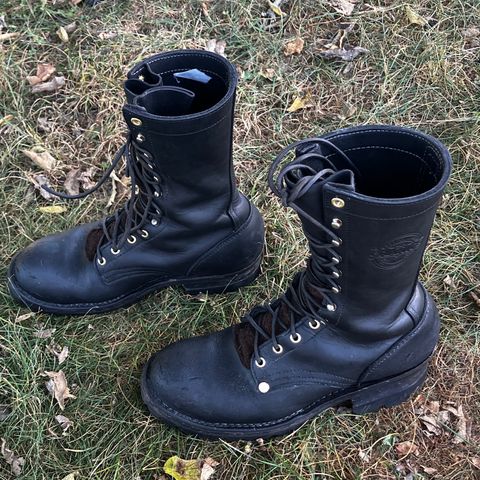 View photo of Frank's Boots The Patriot in Seidel Black Oil Tan