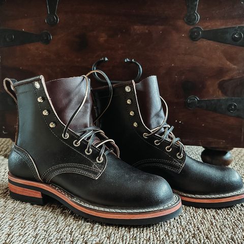 Nicks Falcon in Horween Brown Waxed Flesh