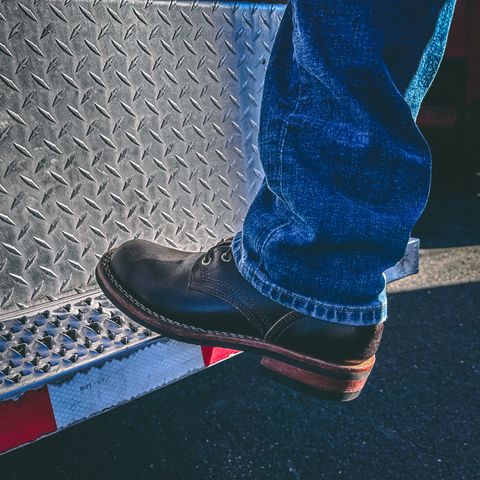 Nicks Falcon in Horween Brown Waxed Flesh