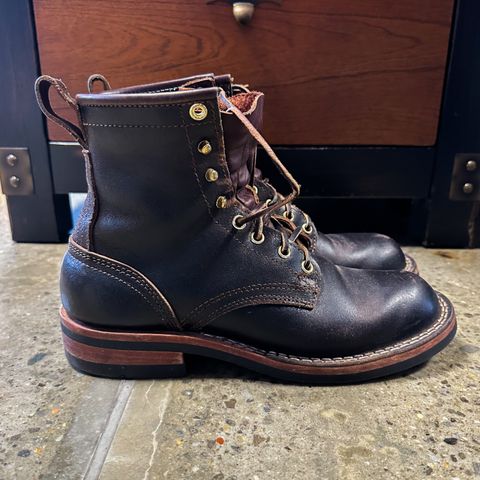 Nicks Falcon in Horween Brown Waxed Flesh