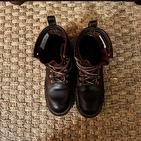 Nicks Falcon in Horween Brown Waxed Flesh