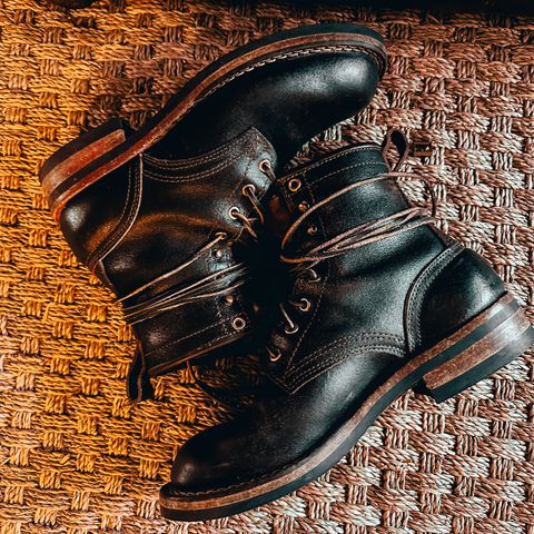 Nicks Falcon in Horween Brown Waxed Flesh