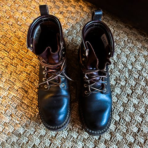 Nicks Falcon in Horween Brown Waxed Flesh