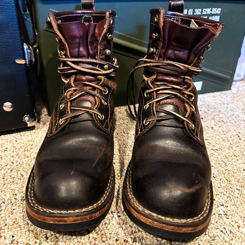 Nicks Falcon in Horween Brown Waxed Flesh