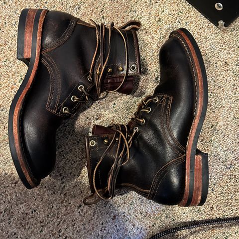 Nicks Falcon in Horween Brown Waxed Flesh