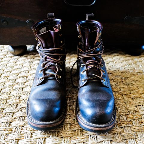 Nicks Falcon in Horween Brown Waxed Flesh