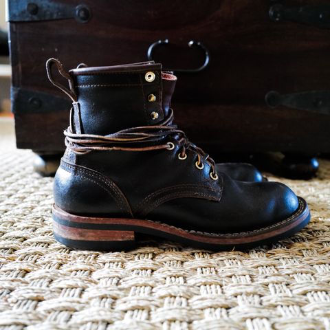 Nicks Falcon in Horween Brown Waxed Flesh
