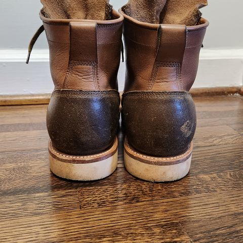 Viberg Bobcat in Horween Olive Waxed Flesh