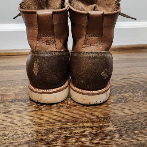 Viberg Bobcat in Horween Olive Waxed Flesh