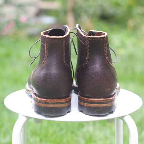 Viberg Service Boot in Horween Brown Waxed Flesh