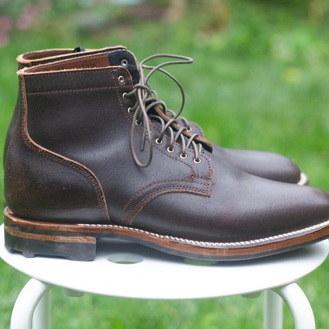 Viberg Service Boot in Horween Brown Waxed Flesh