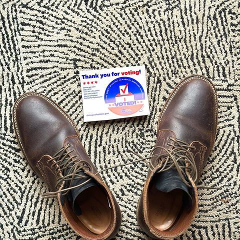 Viberg Service Boot in Horween Brown Waxed Flesh