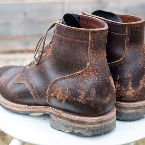 Search result thumbnail of Viberg Service Boot in Horween Brown Waxed Flesh