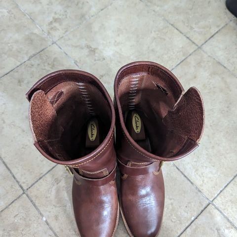 Prof Barnets Neocliffwood Boots in Tochigi Jeans #8 Chocolate