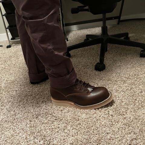 Search result thumbnail of Frank's Boots Rainier in Horween Cinnamon Waxed Flesh