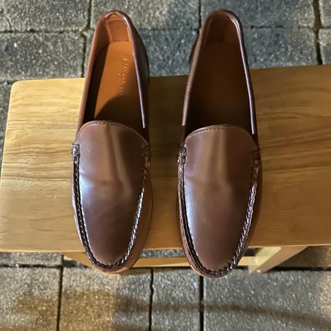 Rancourt & Co. Blue Isle Venetian in Horween Whisky Shell Cordovan