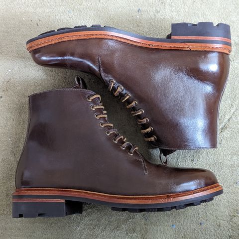 BLKBRD Custom Model in Horween Olive Chromexcel