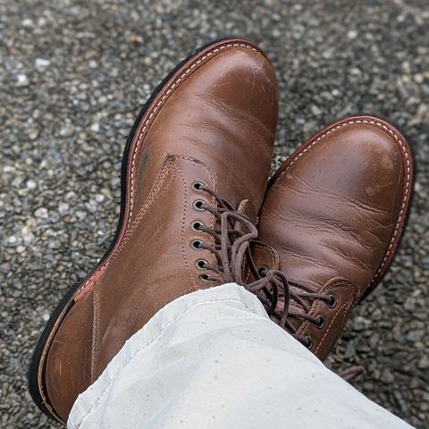 Dayton Boots Service Boot in Brown Chrome
