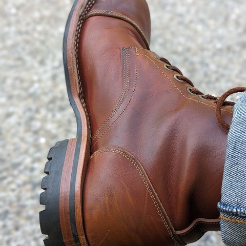 Bordon Tukano Boots in Wickett & Craig Tan Oiled Latigo