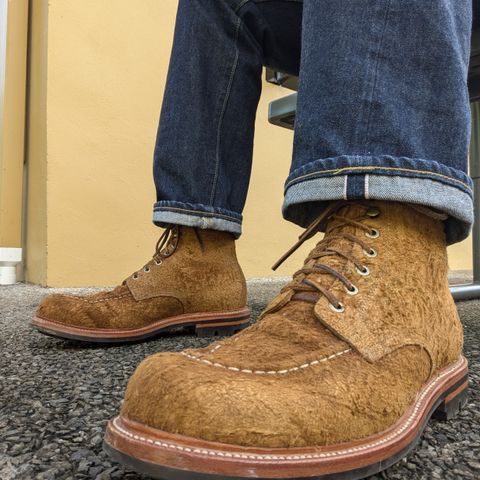 Search result thumbnail of Grant Stone Brass Boot in C.F. Stead Bronze Rough Mohawk