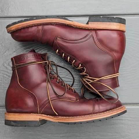 Search result thumbnail of White's MP-M1TC in Horween Burgundy Chromexcel