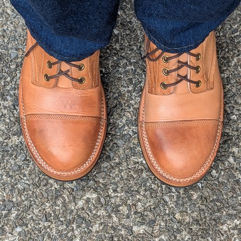 Bordon Tukano Boots in Wickett & Craig Russet Traditional Harness