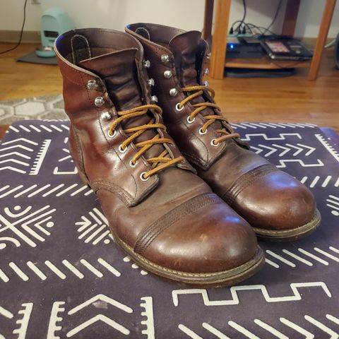 View photo of Red Wing Iron Ranger in S.B. Foot Amber Harness