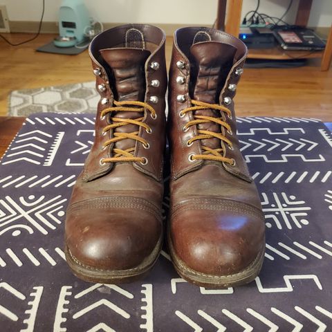 View photo of Red Wing Iron Ranger in S.B. Foot Amber Harness