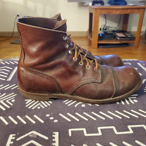 View photo of Red Wing Iron Ranger in S.B. Foot Amber Harness