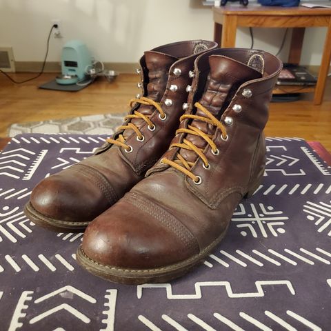 View photo of Red Wing Iron Ranger in S.B. Foot Amber Harness