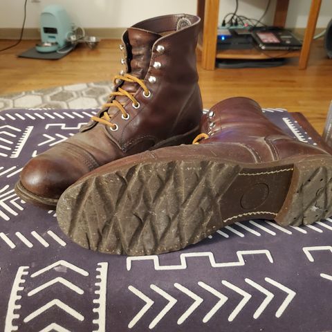 View photo of Red Wing Iron Ranger in S.B. Foot Amber Harness