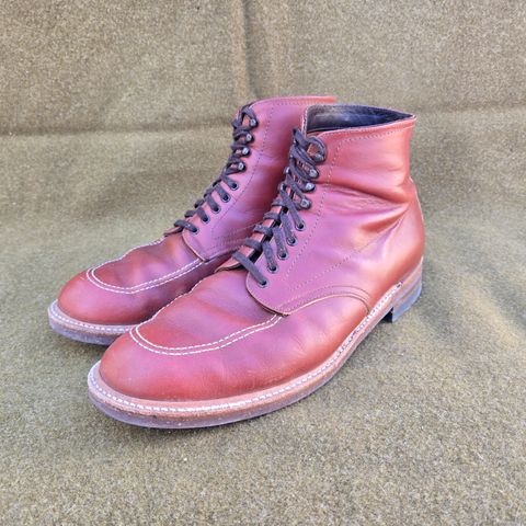 View photo of Alden Indy Boot in Brown Calfskin