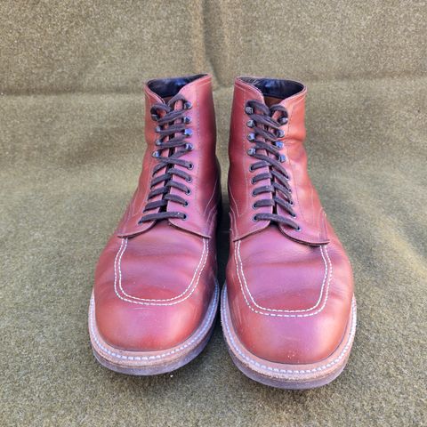 View photo of Alden Indy Boot in Brown Calfskin