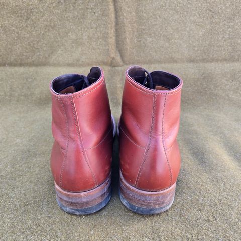 View photo of Alden Indy Boot in Brown Calfskin