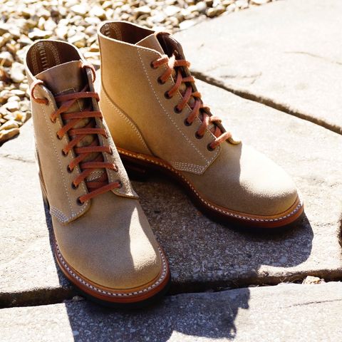 John Lofgren M-43 Service Shoes in Horween Brown Chromexcel Roughout