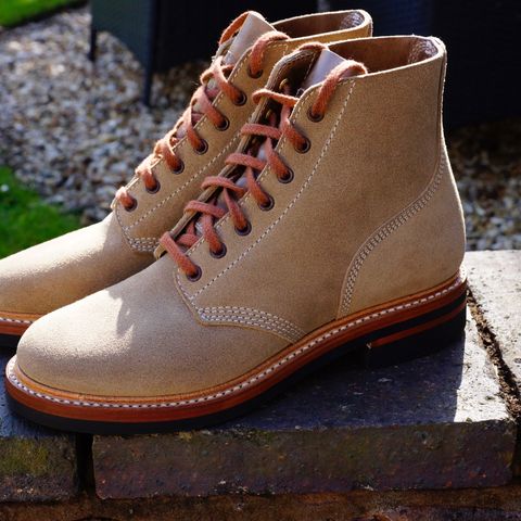 John Lofgren M-43 Service Shoes in Horween Brown Chromexcel Roughout