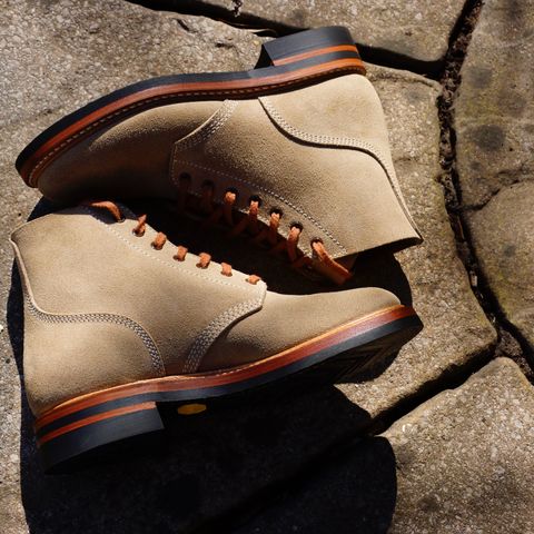 John Lofgren M-43 Service Shoes in Horween Brown Chromexcel Roughout