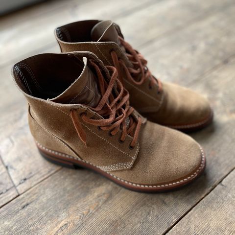 John Lofgren M-43 Service Shoes in Horween Brown Chromexcel Roughout