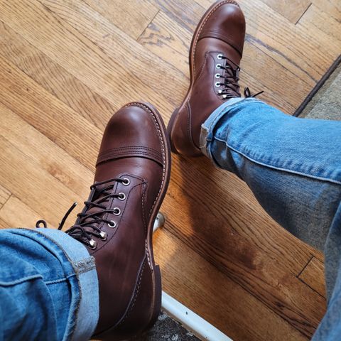 Red Wing Iron Ranger in S.B. Foot Amber Harness